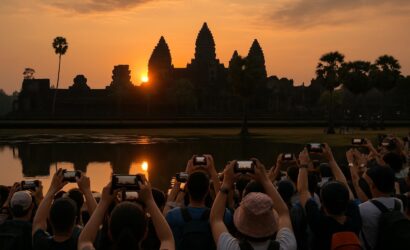 Sunrise at Angkor Wat