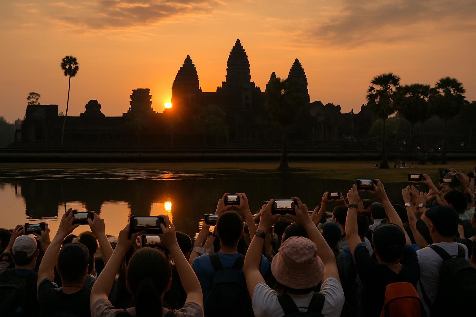Sunrise at Angkor Wat